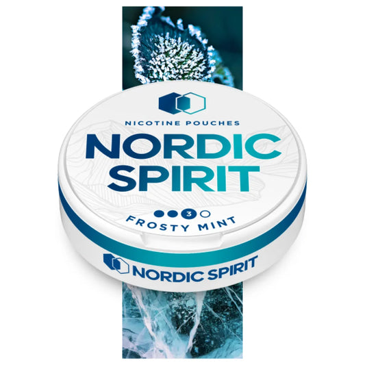 Frosty Mint Nicotine Pouches by Nordic Spirit - Pack Of 10