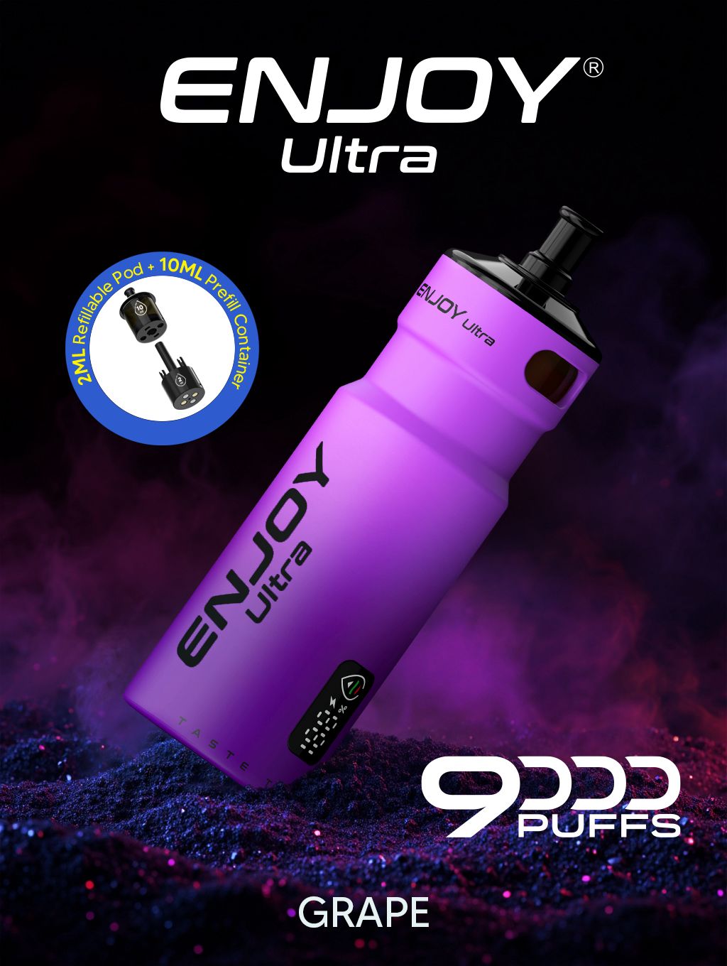 Enjoy Ultra 9K Prefilled Kit - Box Of 5