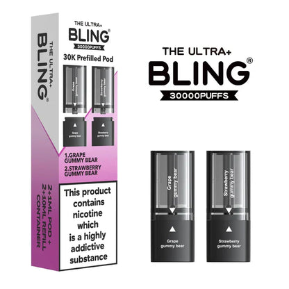 The Bling Ultra Plus 30K Refill Pods - Box Of 5