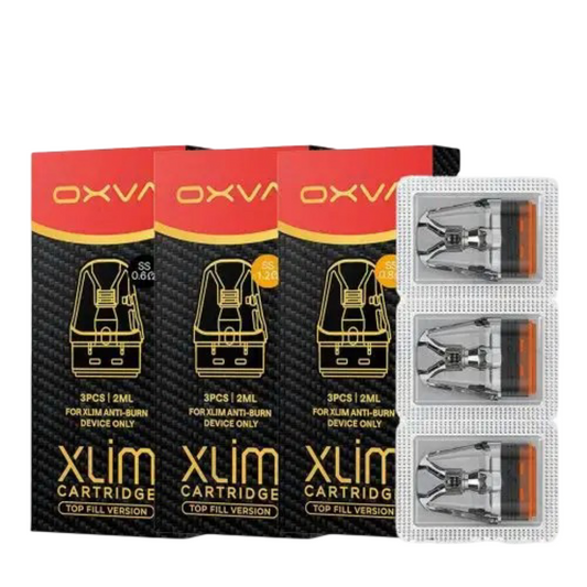 Oxva Xlim Stainless Steel Replacement Pods - Pack of 3