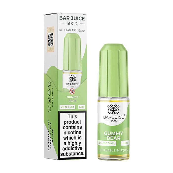 Bar Juice 5000 10ml Nic Salts E-liquids - Box of 10