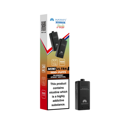 Hayati Mini Ultra 1500 Prefilled Pods (2x750 Puffs) - Box of 5
