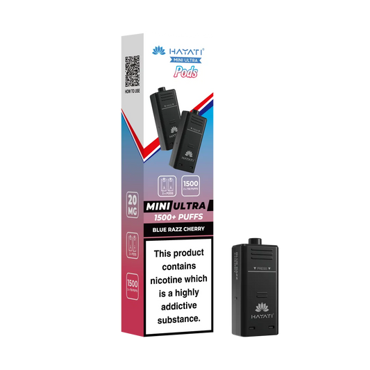 Hayati Mini Ultra 1500 Prefilled Pods (2x750 Puffs) - Box of 5