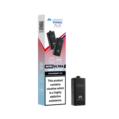 Hayati Mini Ultra 1500 Prefilled Pods (2x750 Puffs) - Box of 5
