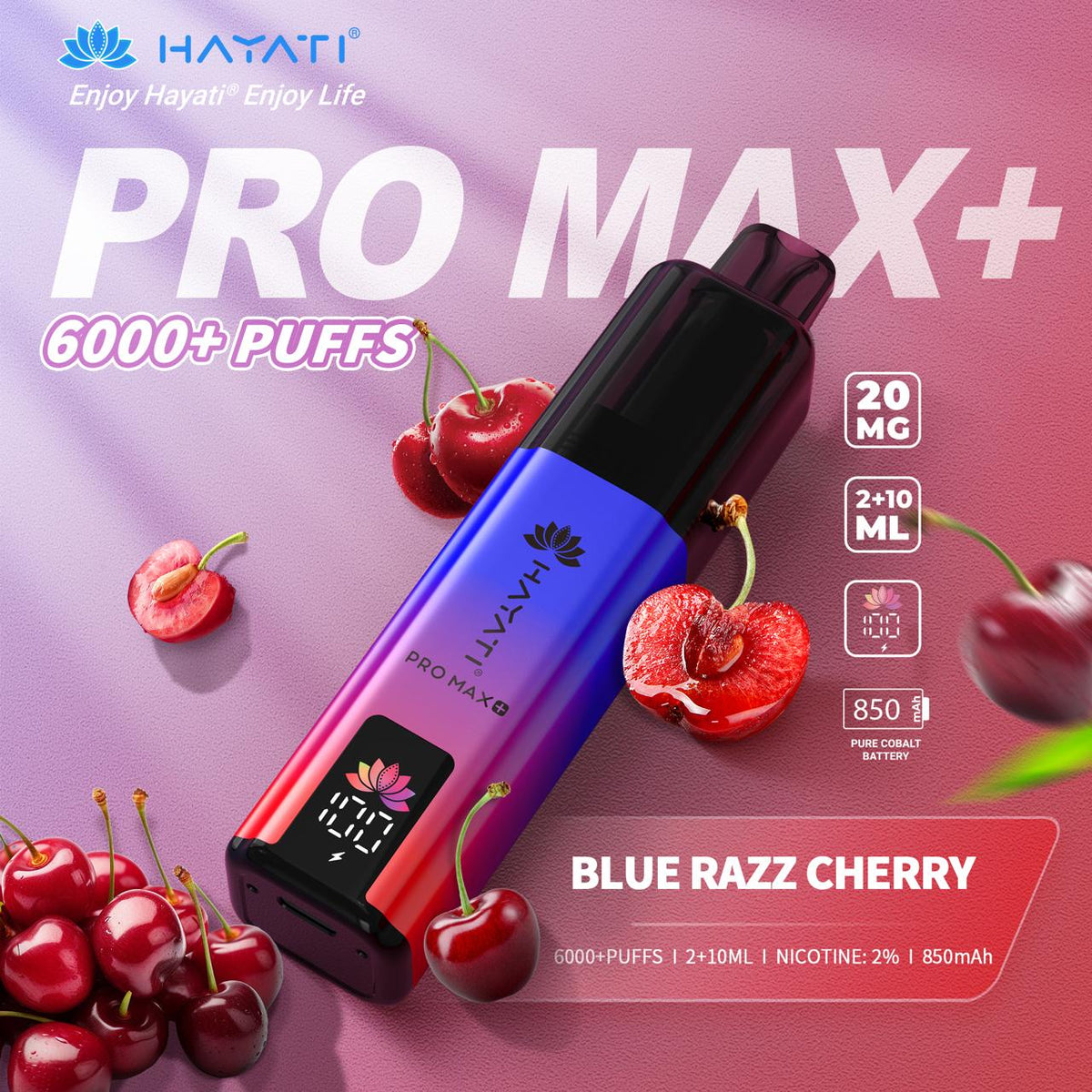 Hayati Pro Max+ 6000 Puffs Prefilled Kit - Box of 5