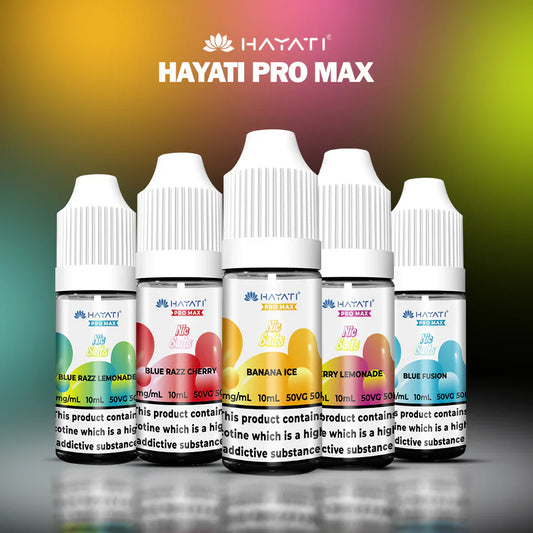Hayati Pro Max Nic Salts - Box of 10
