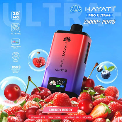 Hayati Pro Ultra Plus 25000 Puffs Prefilled Kit - Box of 5