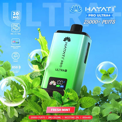 Hayati Pro Ultra Plus 25000 Puffs Prefilled Kit - Box of 5