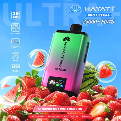 Hayati Pro Ultra Plus 25000 Puffs Prefilled Kit - Box of 5