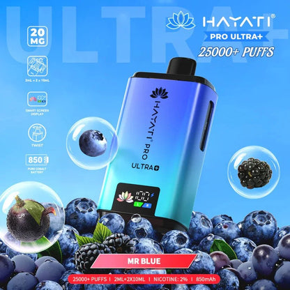 Hayati Pro Ultra Plus 25000 Puffs Prefilled Kit - Box of 5