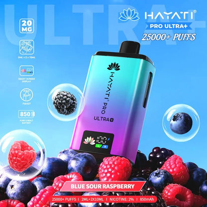Hayati Pro Ultra Plus 25000 Puffs Prefilled Kit - Box of 5