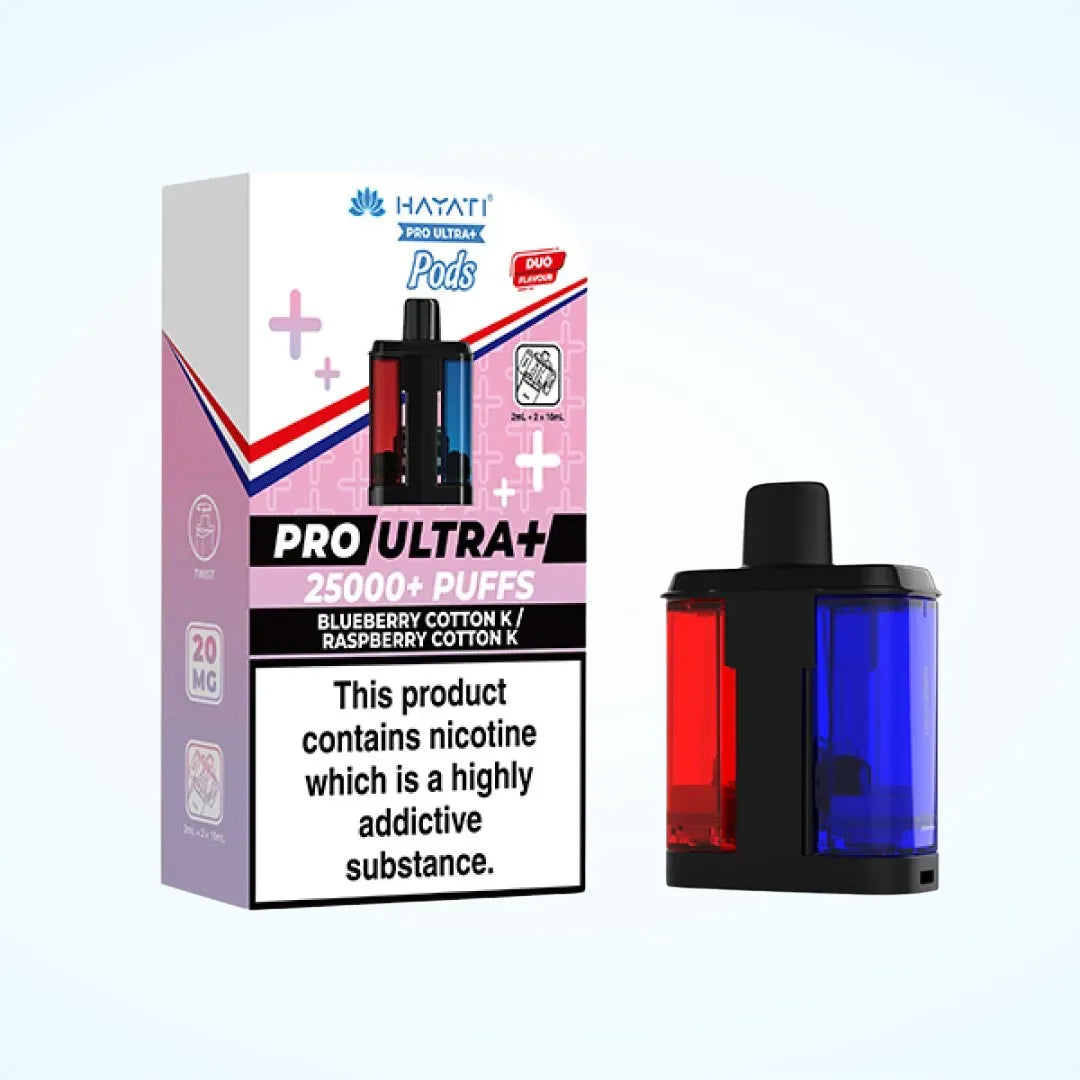 Hayati Pro Ultra Plus 25k Prefilled Pods - Box of 5