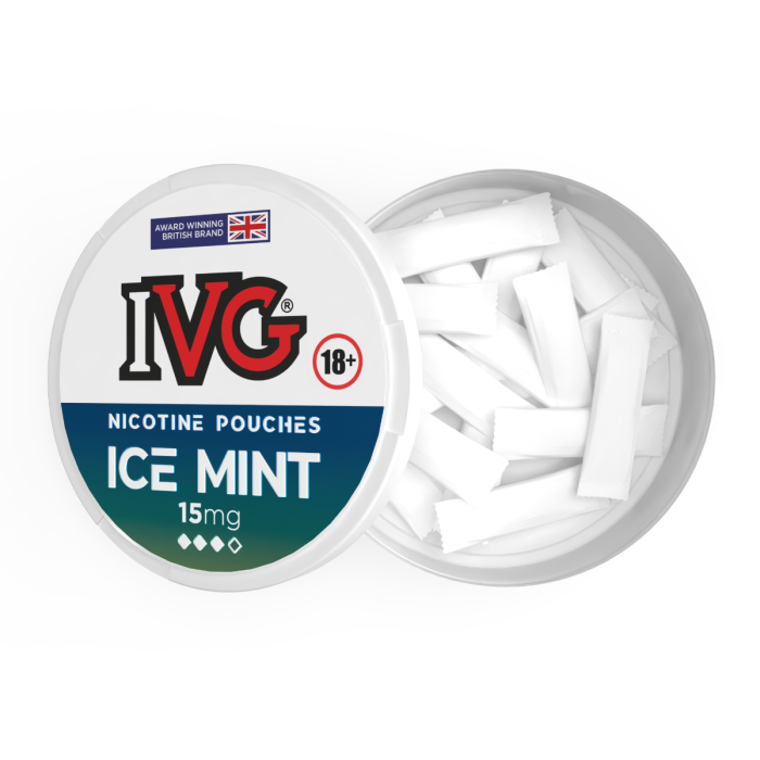 IVG Nicotine Pouches - 15mg - Pack of 10