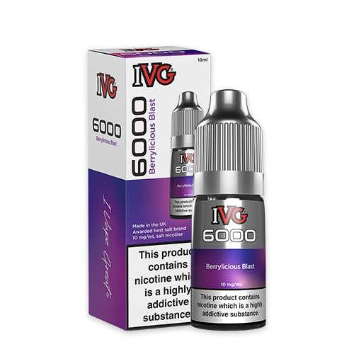 IVG 6000 Nic Salt 10ml Bottle - Box of 10
