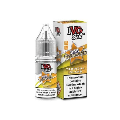 IVG Salt Bar Favourite 10ml E Liquid- Pack Of 10