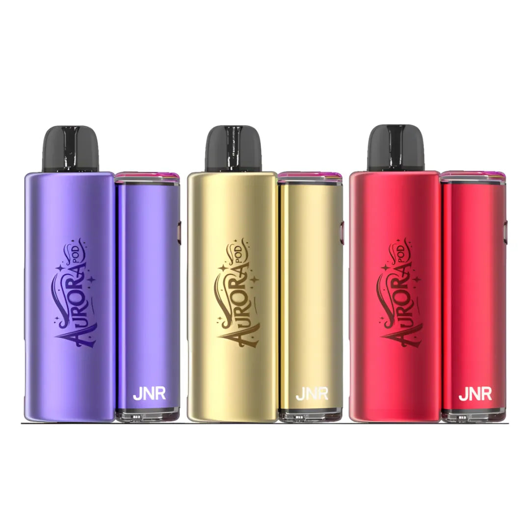 JNR Aurora 30K Puffs Prefilled Pod Kit - Box Of 5