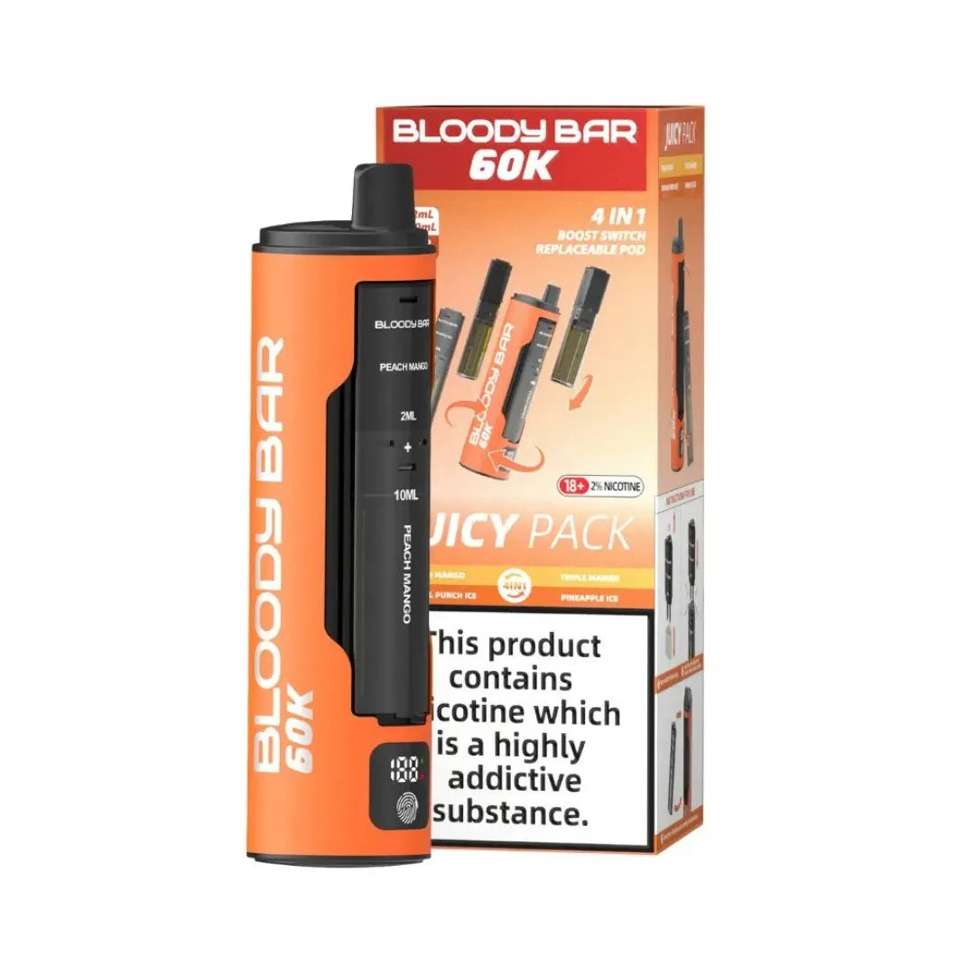Bloody Bar 60k Prefilled | Bloody Bar 60k Prefilled Vape Kit – Box