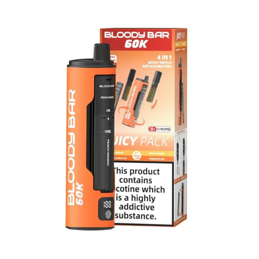 Bloody Bar 60k Prefilled | Bloody Bar 60k Prefilled Vape Kit – Box