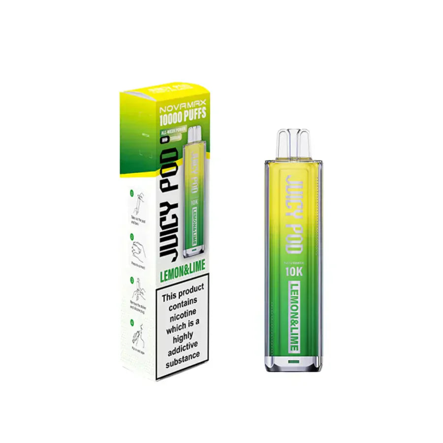 Juicy Pod Novamax 10K Prefilled Pod Vape Kit - Box Of 5