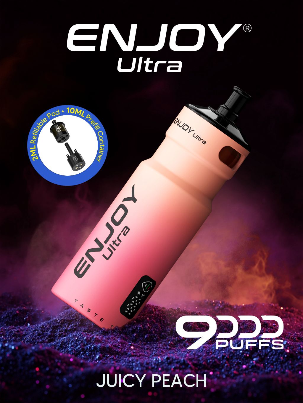 Enjoy Ultra 9K Prefilled Kit - Box Of 5