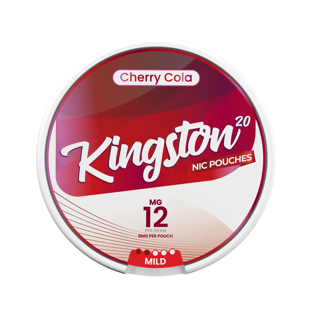 Kingston Cherry Cola Nicotine Pouches - Pack Of 10