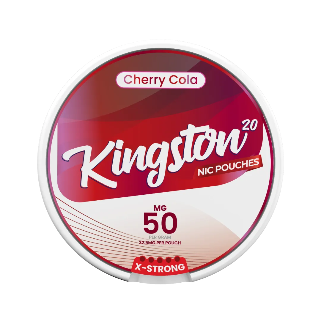 Kingston Cherry Cola Nicotine Pouches - Pack Of 10
