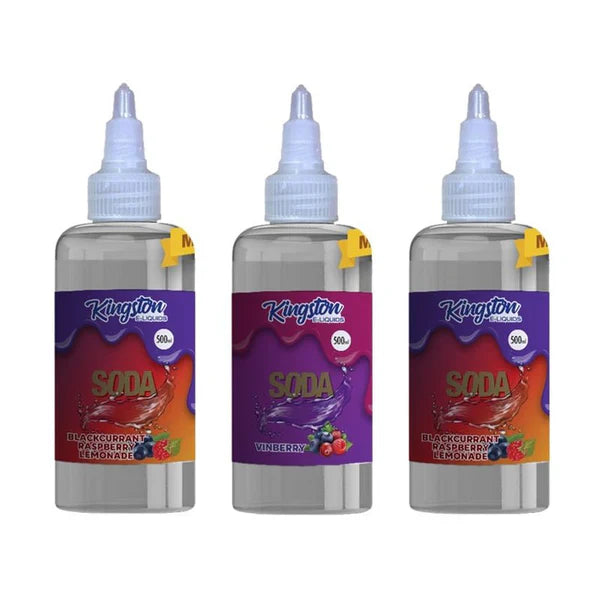 Kingston E-liquids Soda 500ml Shortfill