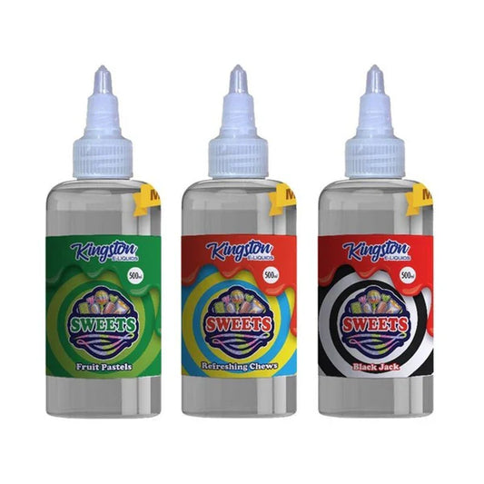 Kingston E-liquids Sweets 500ml Shortfill