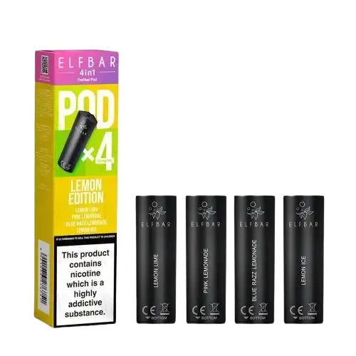 Elf Bar 4-in-1 3200 Prefilled Pods - Box of 10