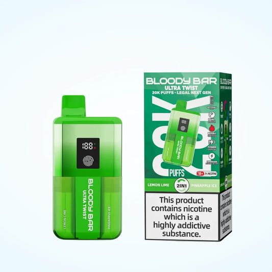 Bloody Bar 20K Puff Ultra Twist Prefilled Pod Kit - Box of 5