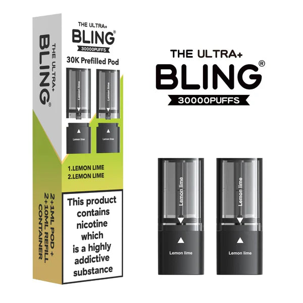 The Bling Ultra Plus 30K Refill Pods - Box Of 5