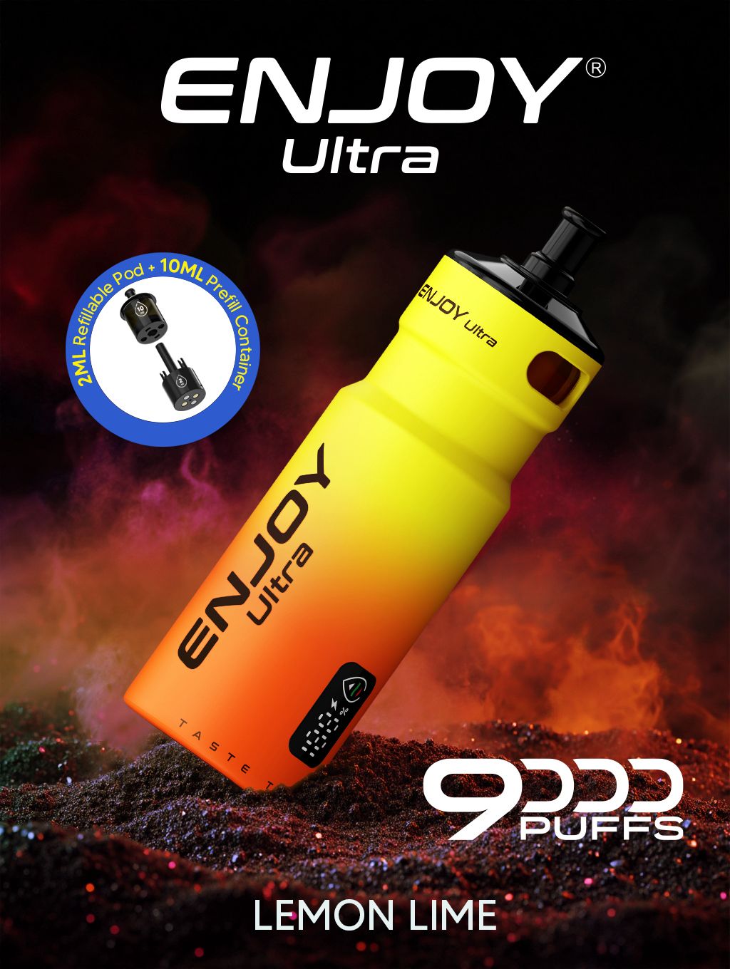 Enjoy Ultra 9K Prefilled Kit - Box Of 5