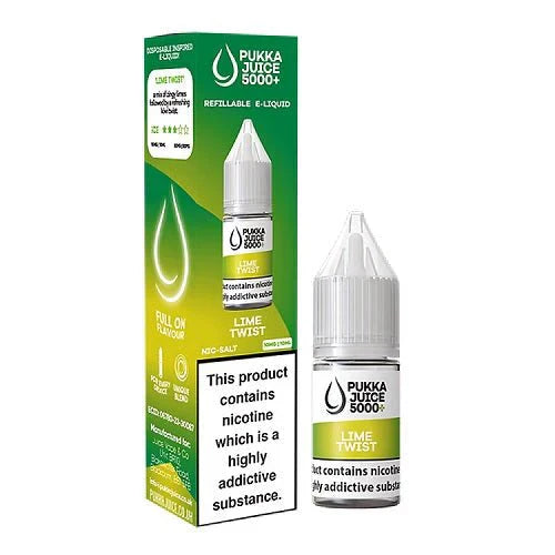 Pukka Juice 5000+ Nic Salt - Box of 10