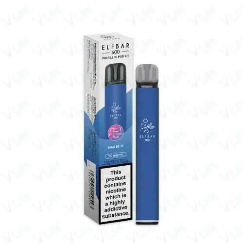Elf Bar 600 Prefilled Pod Kit - Box of 10