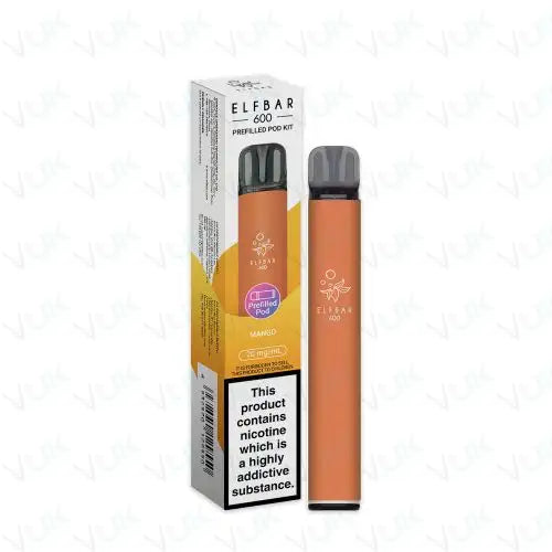 Elf Bar 600 Prefilled Pod Kit - Box of 10