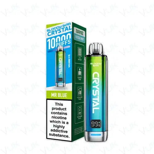 Bloody Bar Crystal 10K Prefilled Pod Kit Bundle - Mr.Blue | Wholesale UK