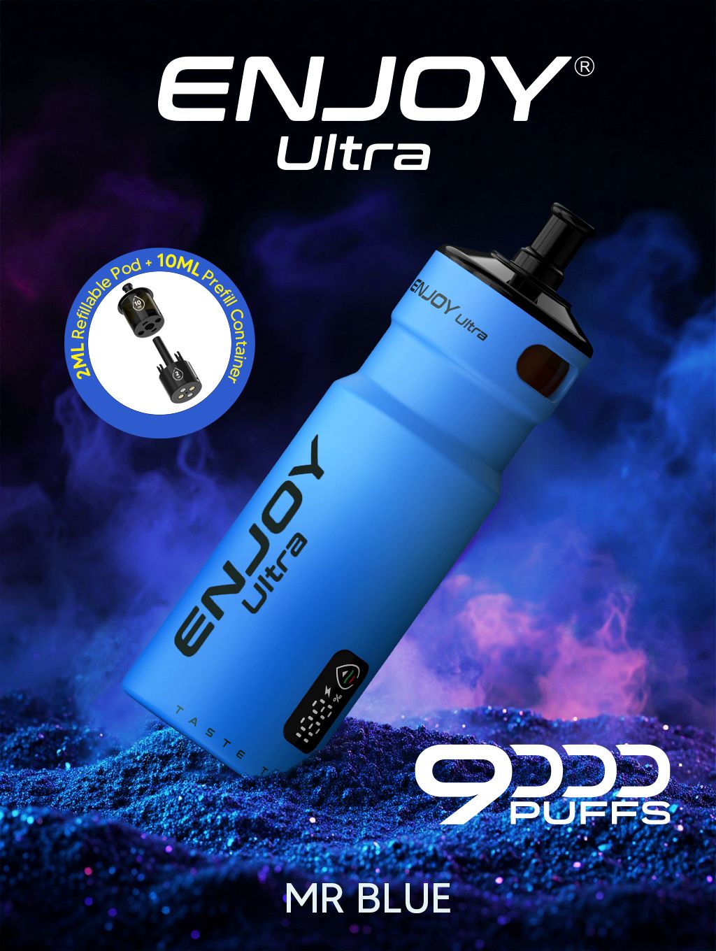 Enjoy Ultra 9K Prefilled Kit - Box Of 5