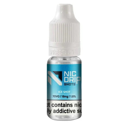 NIC DRIP - 70VG - 18MG - ICE NICOTINE SHOT