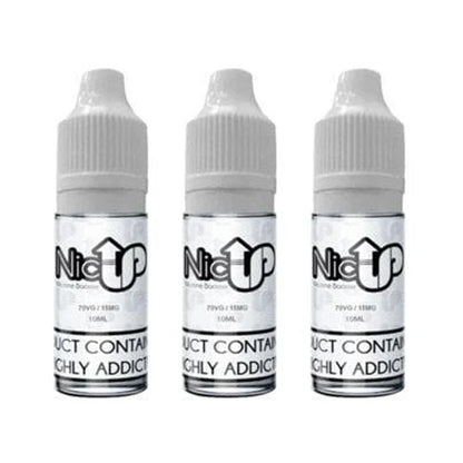 NIC UP - NICOTINE SHOT 18MG 50VG Pack Of 25