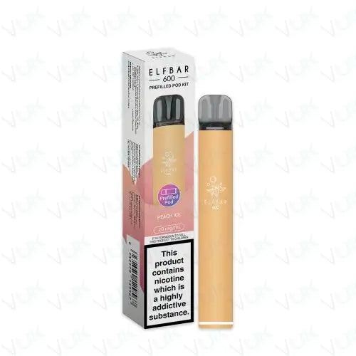 Elf Bar 600 Prefilled Pod Kit - Box of 10