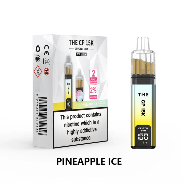 The CP 15K by Crystal Pro Prefilled Pod Kit - Box of 5