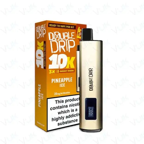 Double Drip 10K Prefilled Pod Kit - Box Of 5