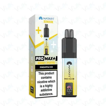 Hayati Pro Max Plus 6000 Prefilled Pod Kit Bundle