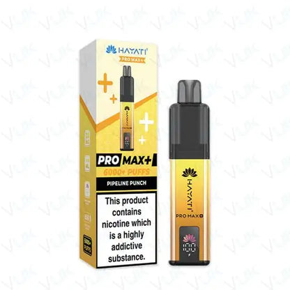Hayati Pro Max Plus 6000 Prefilled Pod Kit Bundle