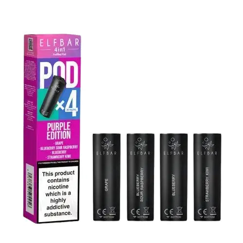 Elf Bar 4-in-1 3200 Prefilled Pods - Box of 10