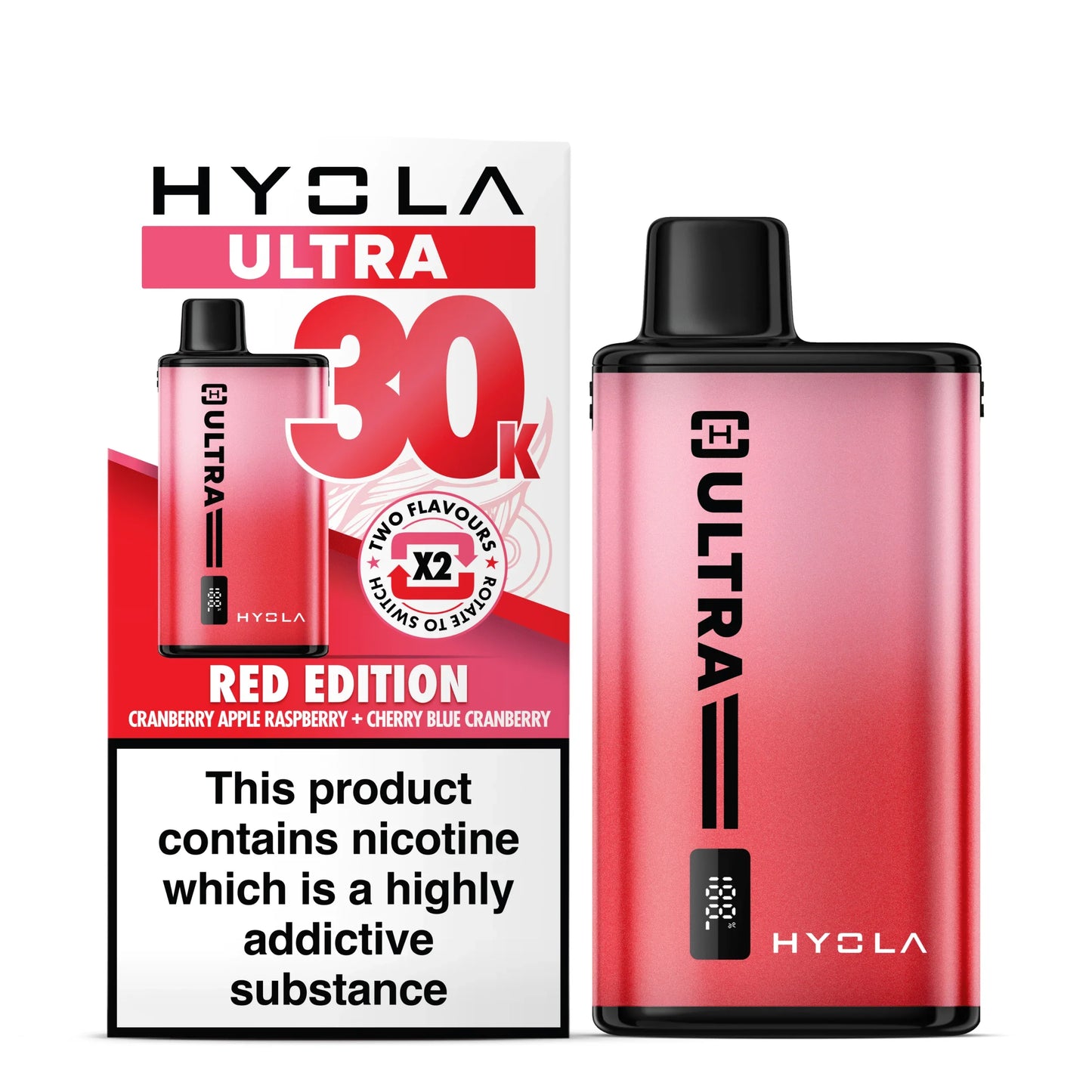 Hyola Ultra 30k Puffs Prefilled Kit - Box of 5