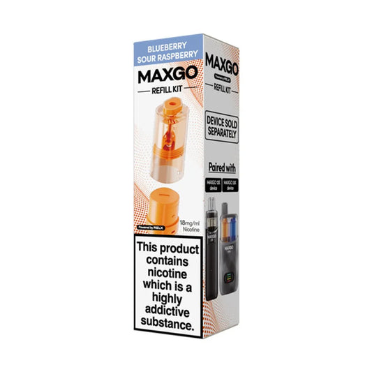 Relx Maxgo 12K/33K Prefilled Pods - Box of 5