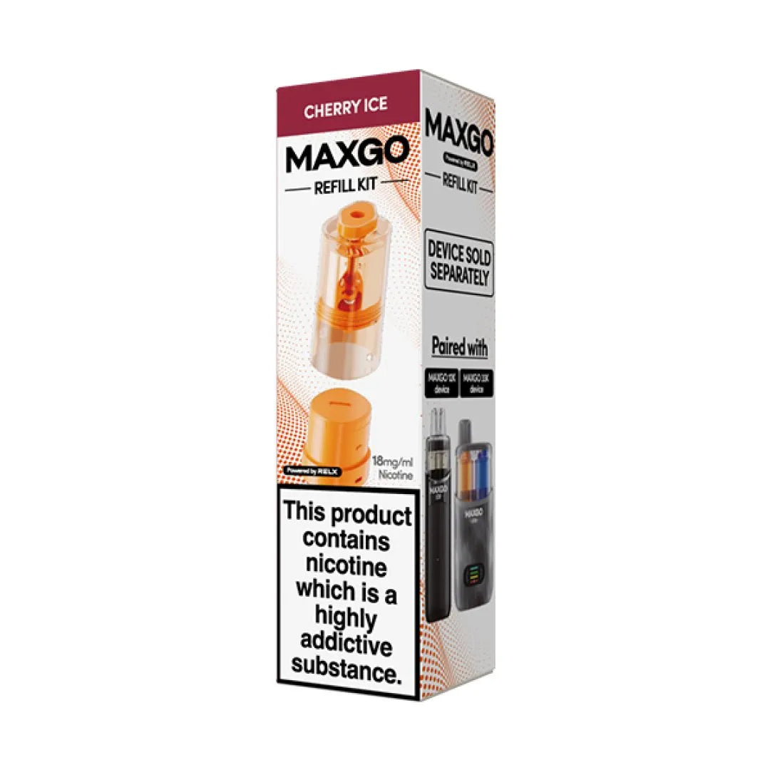 Relx Maxgo 12K/33K Prefilled Pods - Box of 5