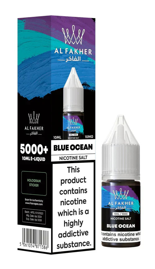 Al Fakher Nic Salt 10ml E-Liquid - Box of 10