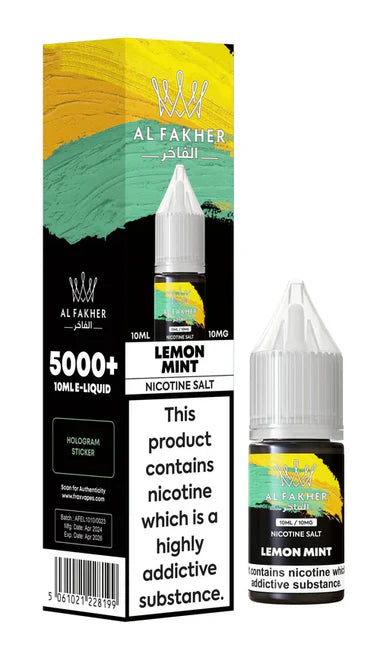 Al Fakher Nic Salt 10ml E-Liquid - Box of 10